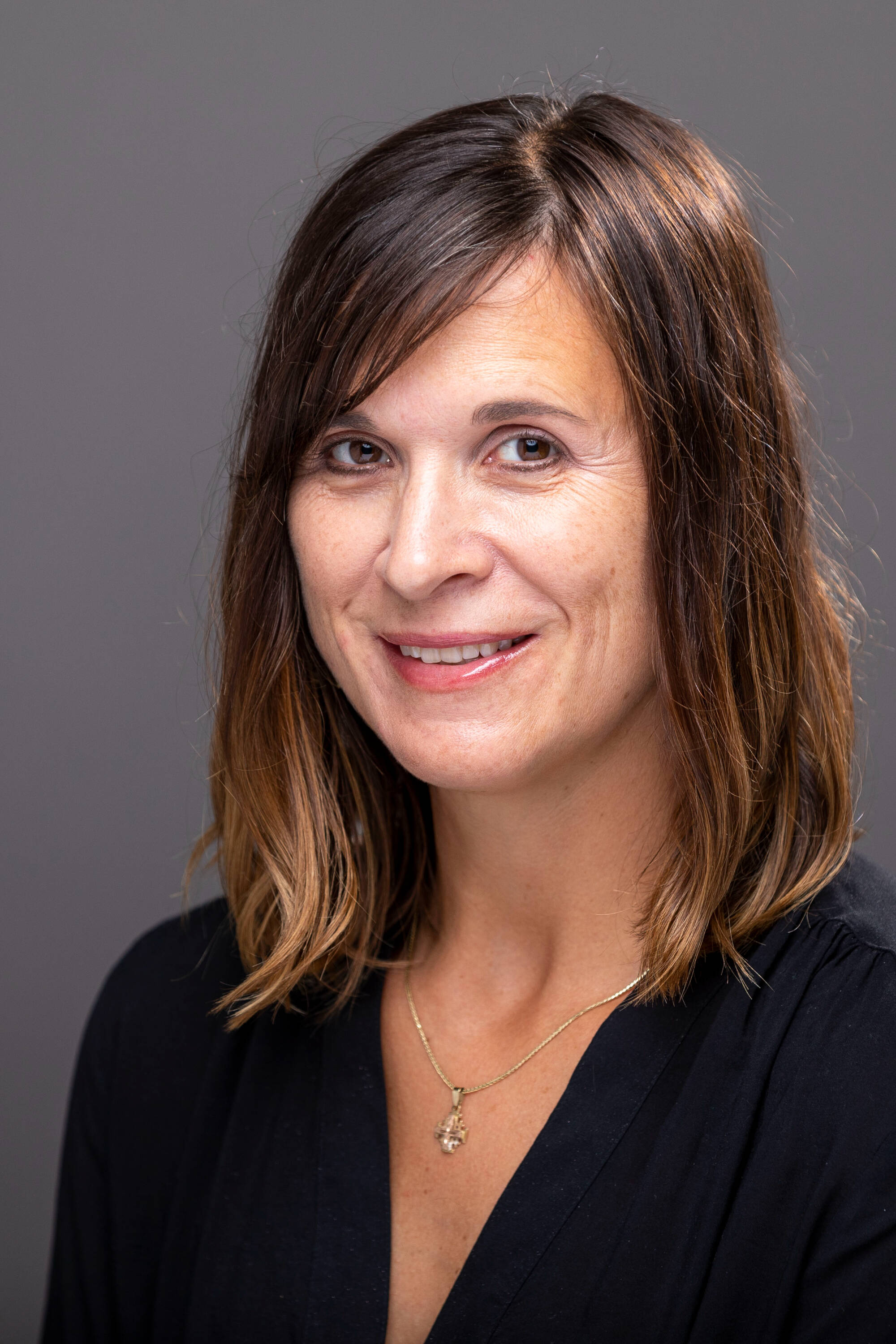 Studio portrait of Catherine Molloseau.
